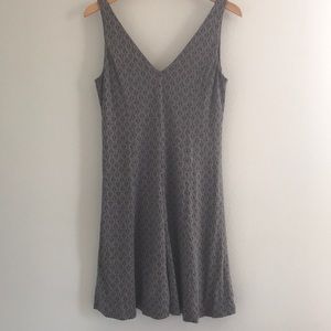Loft gray short dress, size medium